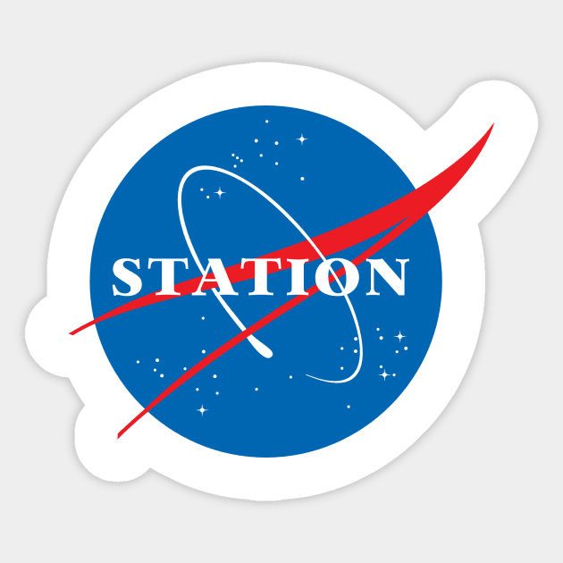 Station Sticker by Elvira Khan